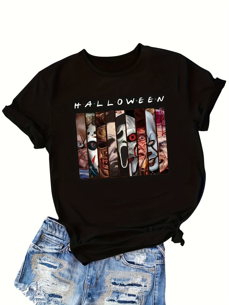 Playera Haloween Dama