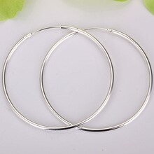 Arracadas de plata Aro Grande